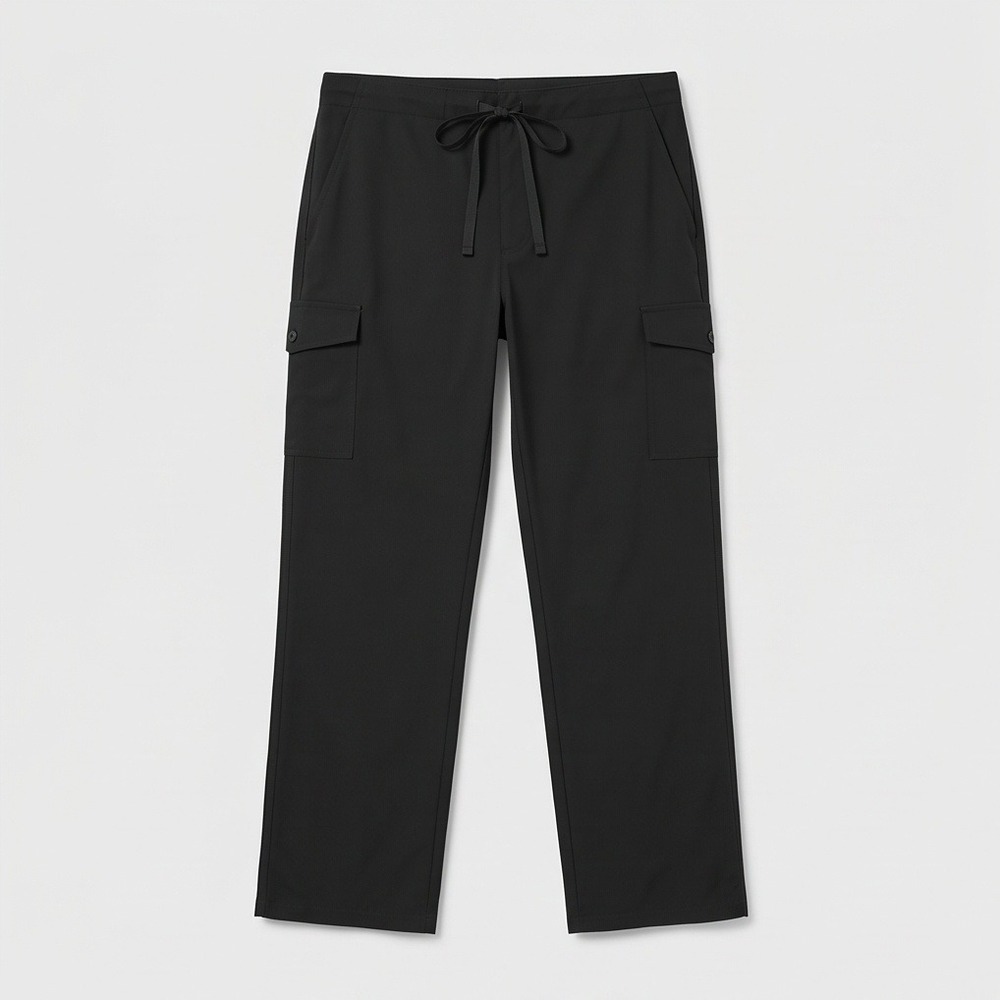 Butter-Soft S UA31CS Black Unisex Small Cargo Scrub Pants Pockets NWT
